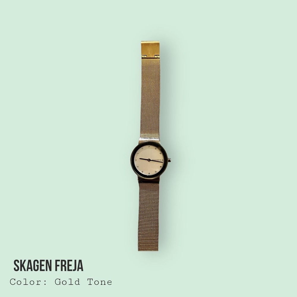 Skagen Freja Gold-Tone Watch
